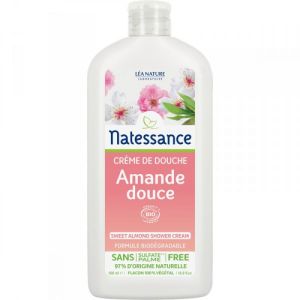 Natessance - Crème de douche amande douce - 500 ml