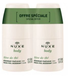 Nuxe - Rêve de Thé déodorant fraîcheur - 50Mlx2