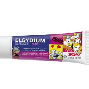 Elgydium - Gel dentifrice kids arôme grenadine 3/6ans - 50mL