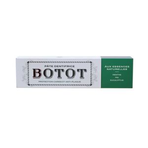 Botot - Pâte dentifrice protection caries et anti-plaque menthe, pin, eucalyptus - 75 mL