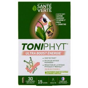 Santé Verte - Toniphyt Ultra Boost Energie - 30 comprimés