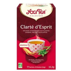 Yogi tea  Tisane Clarté d'esprit - 17 sachets