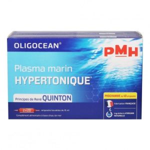 Oligocean - Plasma marin Hypertonique - 20 ampoules