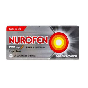 Nurofen - 200mg - 30 comprimés enrobés