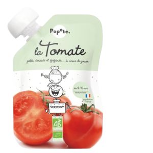 Popote - Gourde La Tomate 4/6mois - 120g