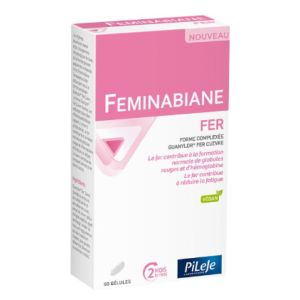 Pileje - Feminabiane Fer - 60 gélules