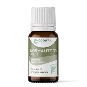 Codifra - Normalite D3 2000 UI Immunié et capital osseux - 15mL