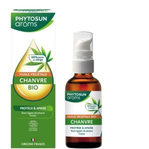 Phytosun Aroms - huile végétale de chanvre bio 500ml