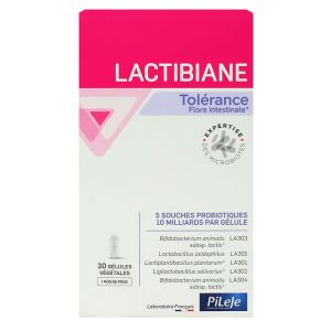 Pileje - Lactibiane Tolérance - 30 gélules