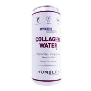 Humble+ - Collagen water framboise gingembre - 330ml