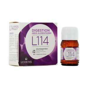 Lehning - L114 Digestion abus alimentaires - 30ml