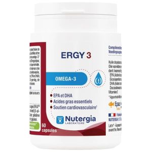 Nutergia - Ergy 3 - 60 capsules