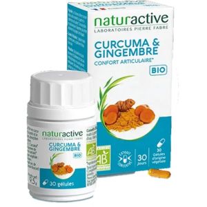 Naturactive - Curcuma & Gingembre - 30 gélules
