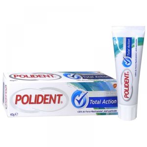 Polident - Total Action - crème fixative pour appareils dentaires