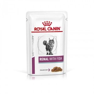 Royal Canin - Pâtée Rénal Poisson Chat - 12x85g
