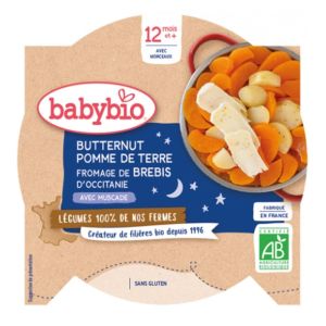Babybio - pomme de terre / butternut / fromage de brebis - 230g