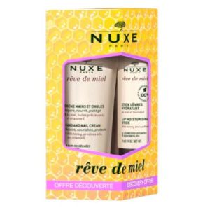 Nuxe - Coffret découverte rêve de miel mains et lèvres