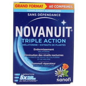 Novanuit - Triple Action - 60 comprimés