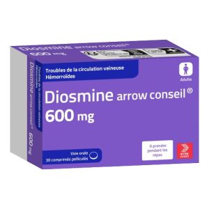 Arrow - Diosmine 600mg - 30 comprimés