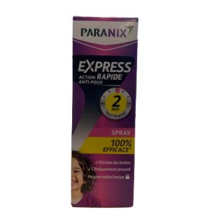 Paranix - Express 2 min spray anti-poux - 95ml + peigne