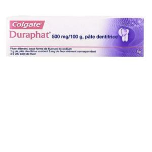 Colgate - Duraphat 500mg/100g, Pâte Dentifrice 51g