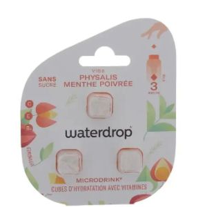 waterdrop - Microdrink vibe physalis menthe poivrée 3 cubes