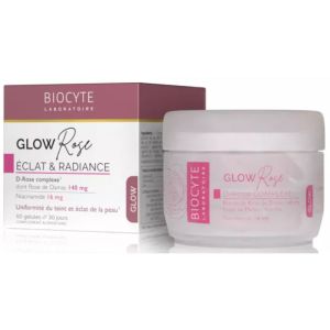 Biocyte - Glow Rose éclat & radiance - 60 gélules