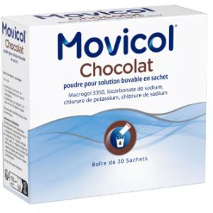 Movicol arôme chocolat - 20 sachets poudre pour solution buvable