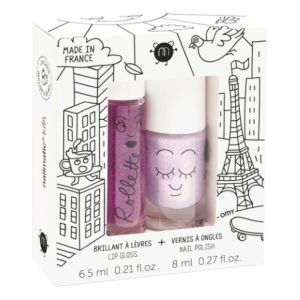 Nailmatic - Coffret brillant à lèvres 6.5ml + vernis à ongles 8ml