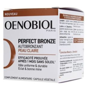 Oenobiol - Perfect bronze peau claire - 30 capsules