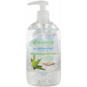 Désinfectis - Gel désinfectant sans rinçage - 500 ml