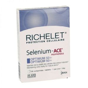 Richelet Protection Cellulaire Selenium - ACE polyphenols Optimum 50+