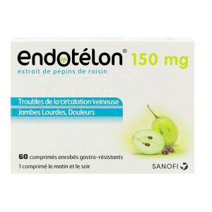 Endotélon 150 mg - 60 comprimés