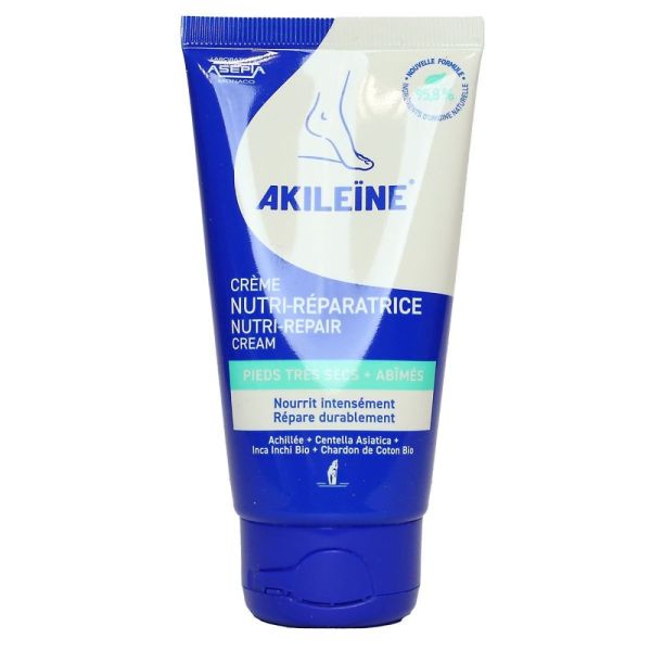 Akileine - Crème nutri-réparatrice pieds trés secs - 75ml