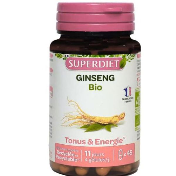 Superdiet - Ginseng - 45 gélules