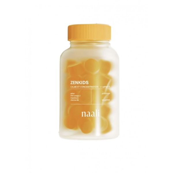 Naali - Zenkids calme et concentration - 90 gommes