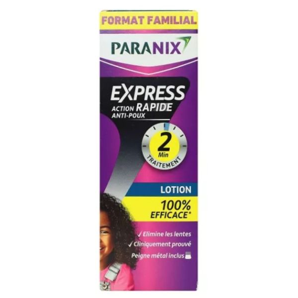 Paranix - Express action rapide anti poux lotion - 195mL