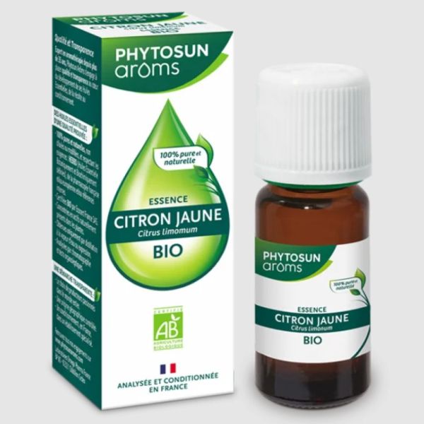 Phytosun Arôms - Huile essentielle de Citron Jaune - 10mL