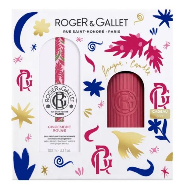 Roger & Gallet - Coffret de noël 2024 gingembre rouge