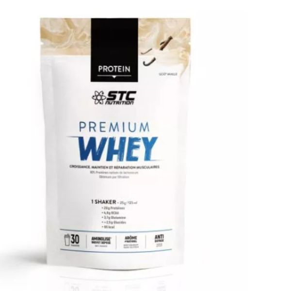 STC Nutrition - Pure Premium Whey Protein Vanille 750 g