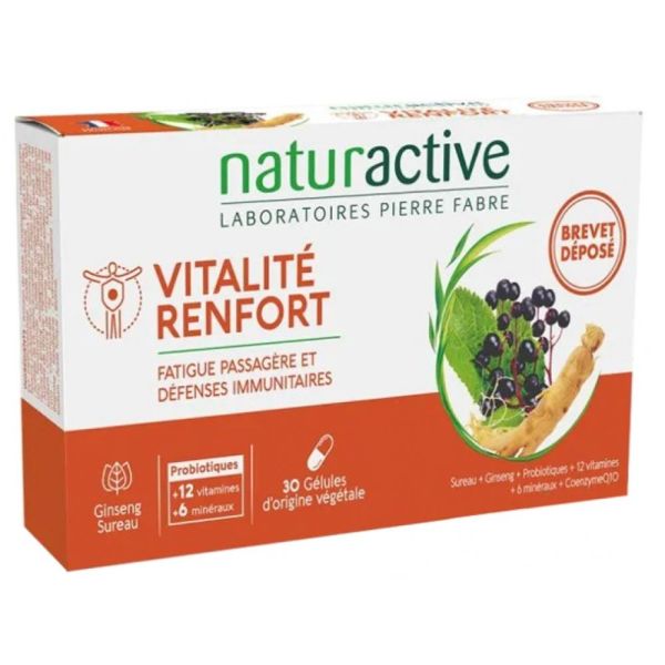 Naturactive - Vitalité renfort - 30 gélules