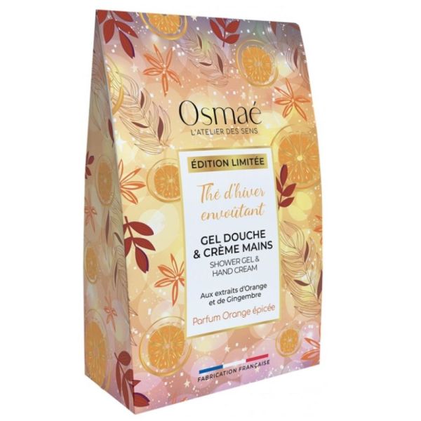 Osmae - Coffret noël 2024 Thé d'hiver envoûtant parfum orange épicé