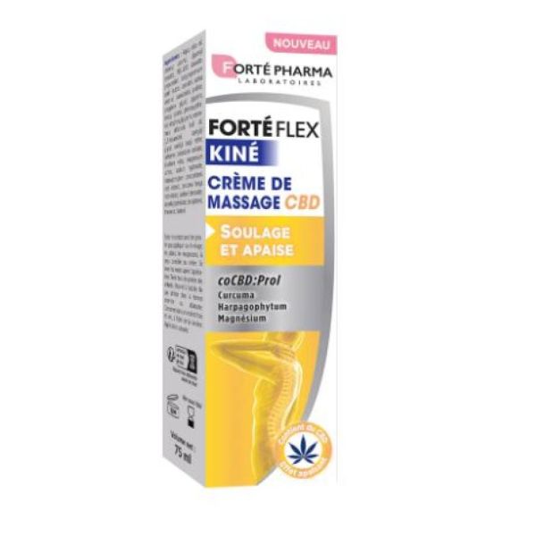 Forte pharma - Fortéflex kiné crème de massage CBD - 75ml