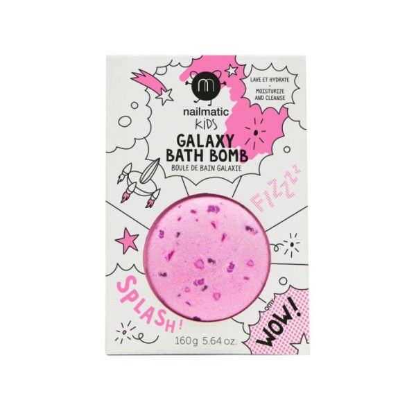 Nailmatic  - Boule de bain galaxie rose - 160g