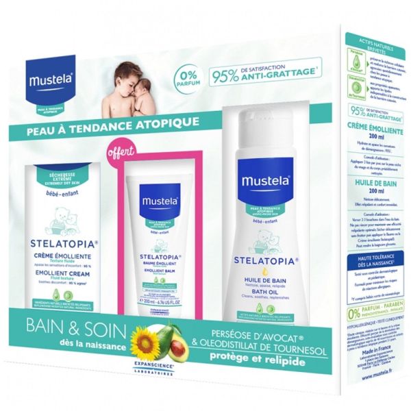 Mustela Coffret Peau A Tendance Atopique