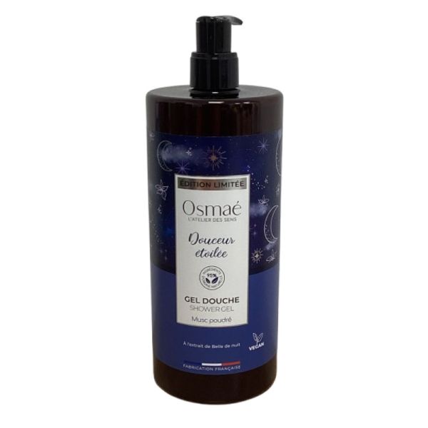 Osmae - Douceur étoilée Gel douche Musc poudré - 1L