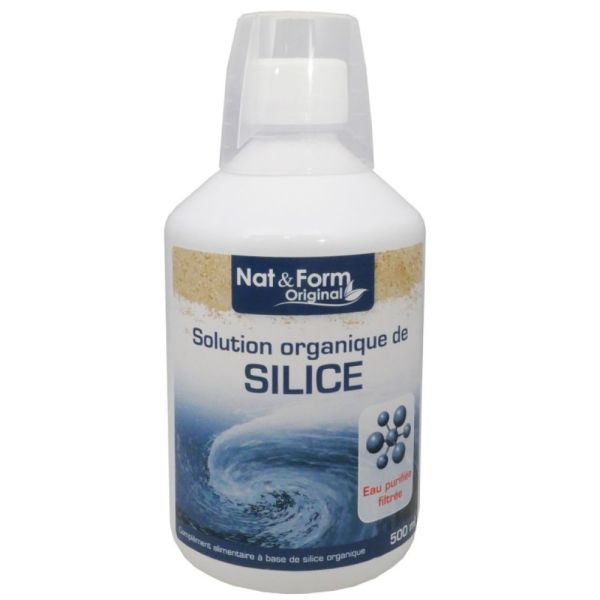 Nat & Form - Solution organique de silice - 500ml