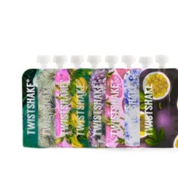 Twistshake 8x Squeeze bags 220ml