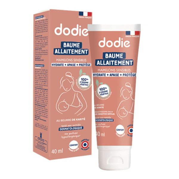 Dodie Allaitement - Lanoline végétale soin mamelons - 40 ml