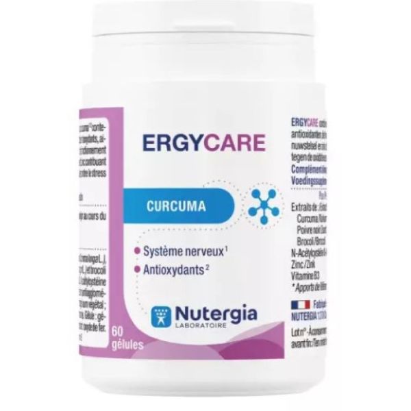 Nutergia - Ergycare - 60 gélules